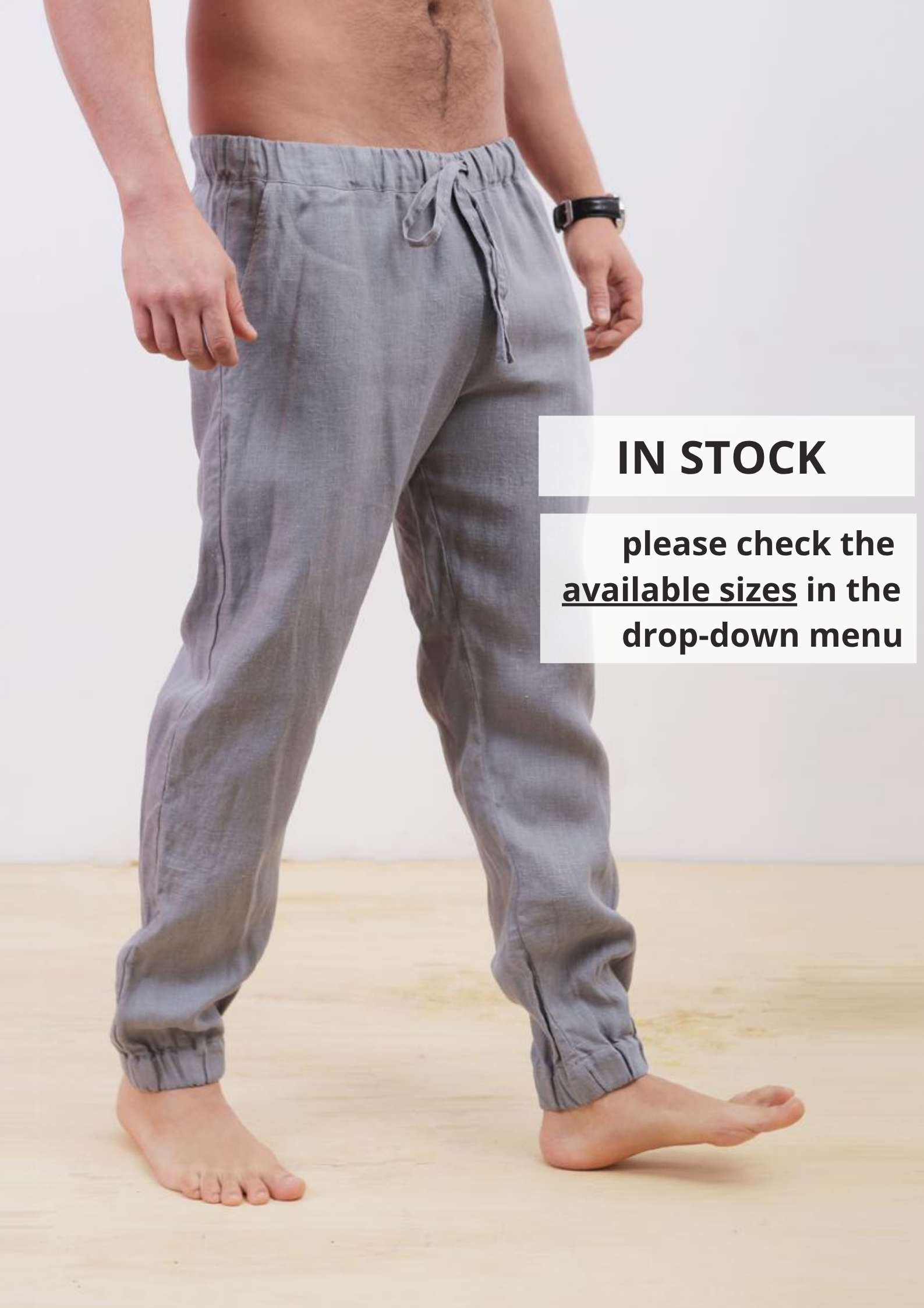 Men’s linen pants MOUNTAIN ASH - IN STOCK