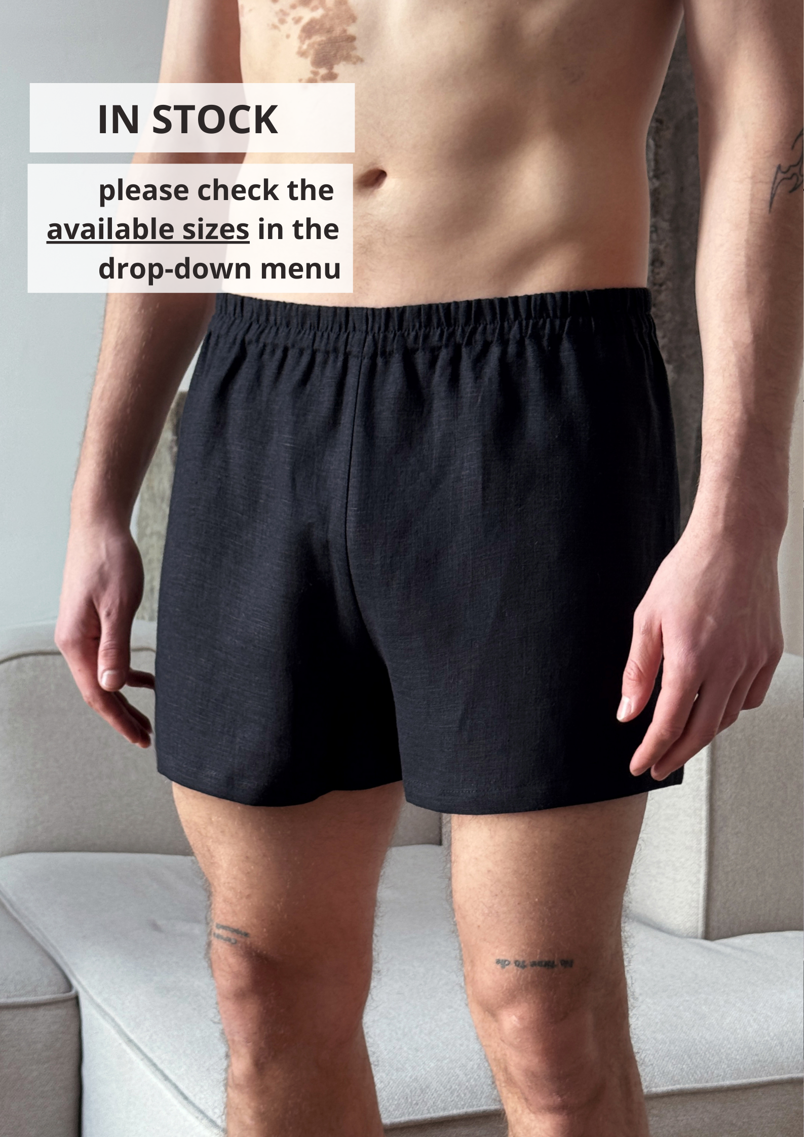 Men’s Linen Underwear NOPAL - IN STOCK