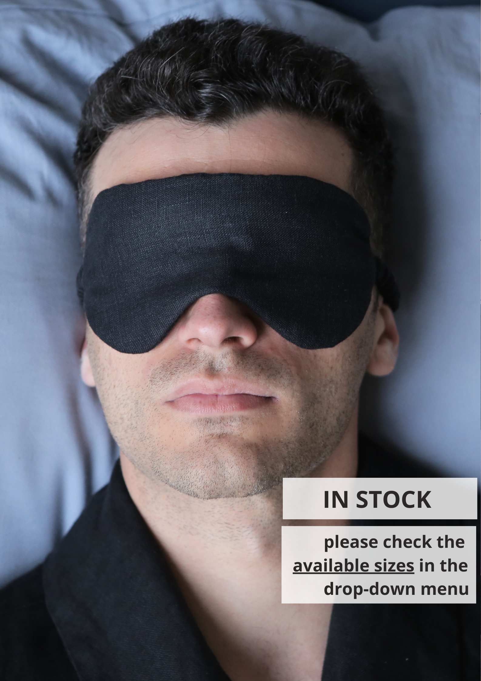 Linen Sleep Mask OLMOA - IN STOCK