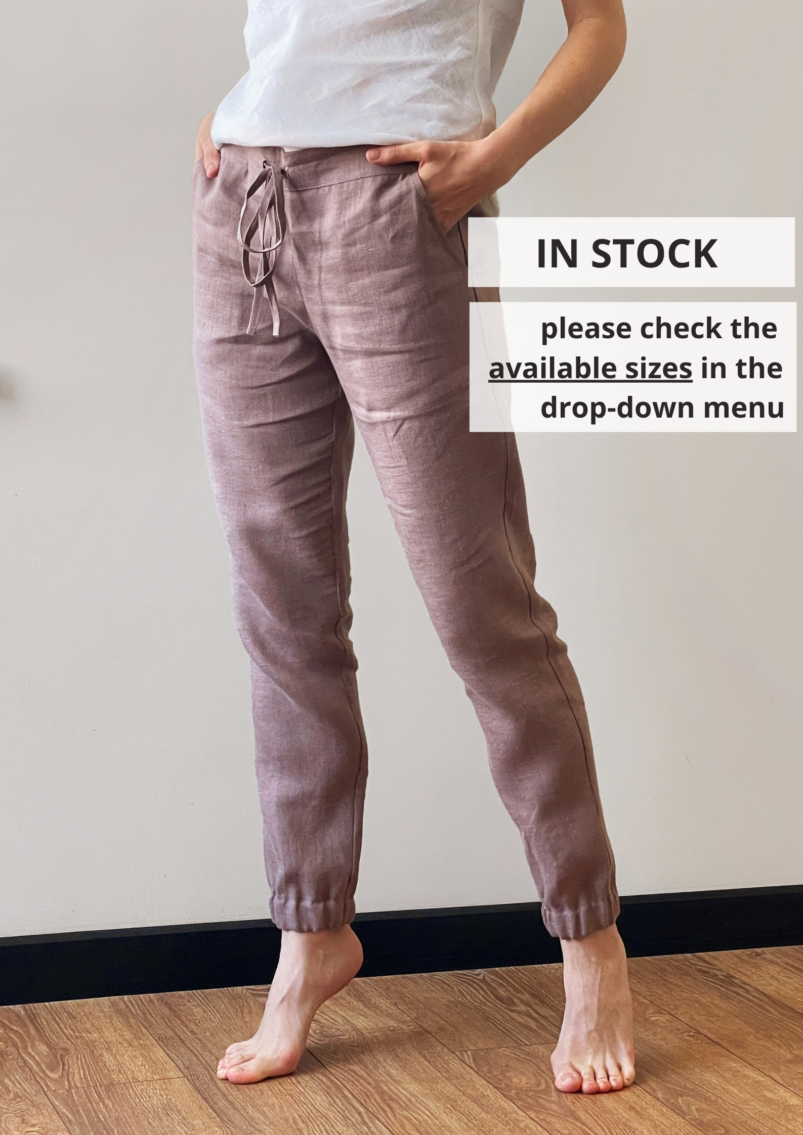 Women’s Linen Pants NARA - IN STOCK