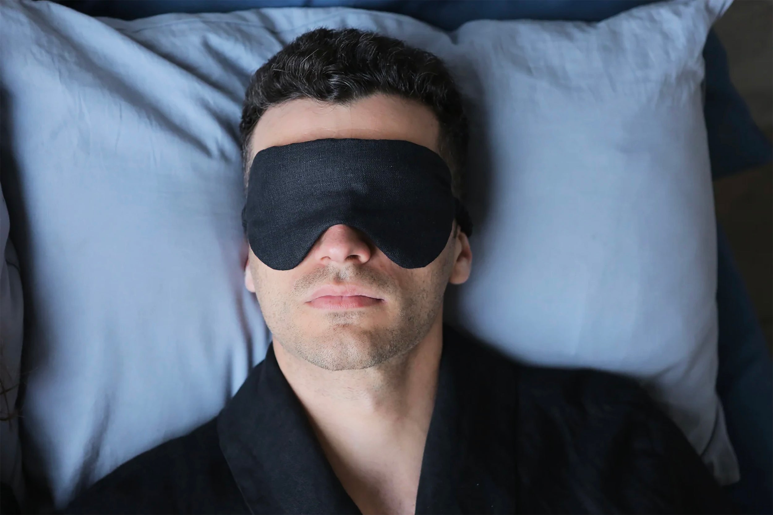 Gift SET of Mens linen underwear + sleep mask