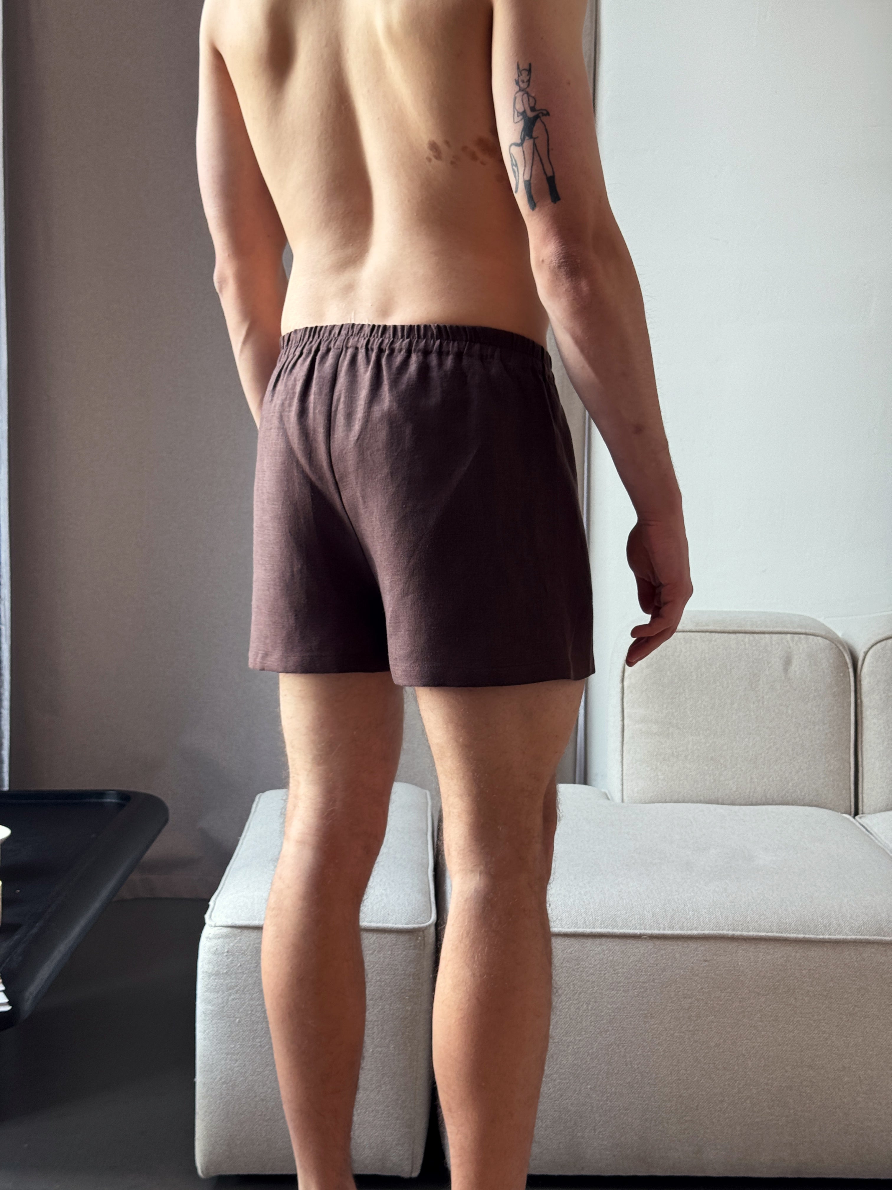 Men’s linen Underwear 2+1 Free