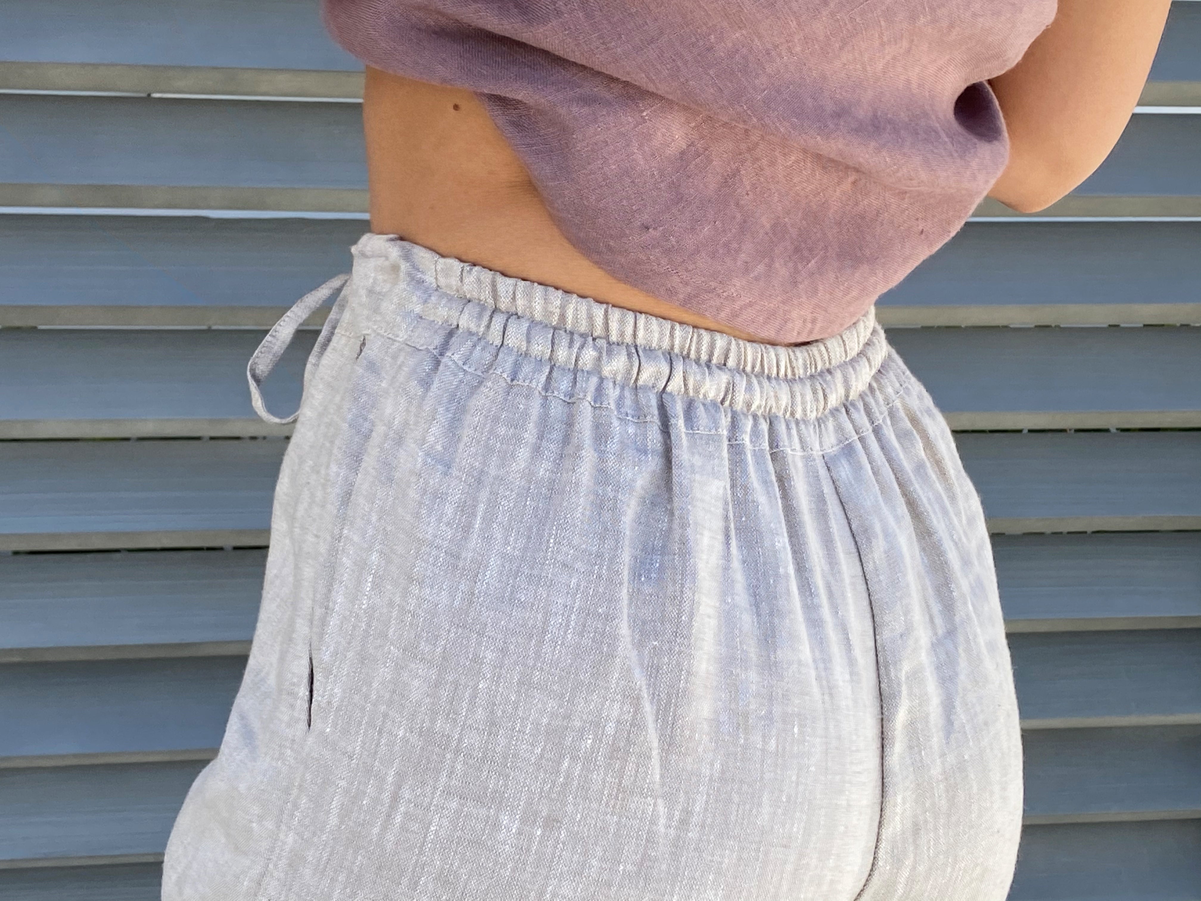 Women’s Linen Pants NARA in Beige