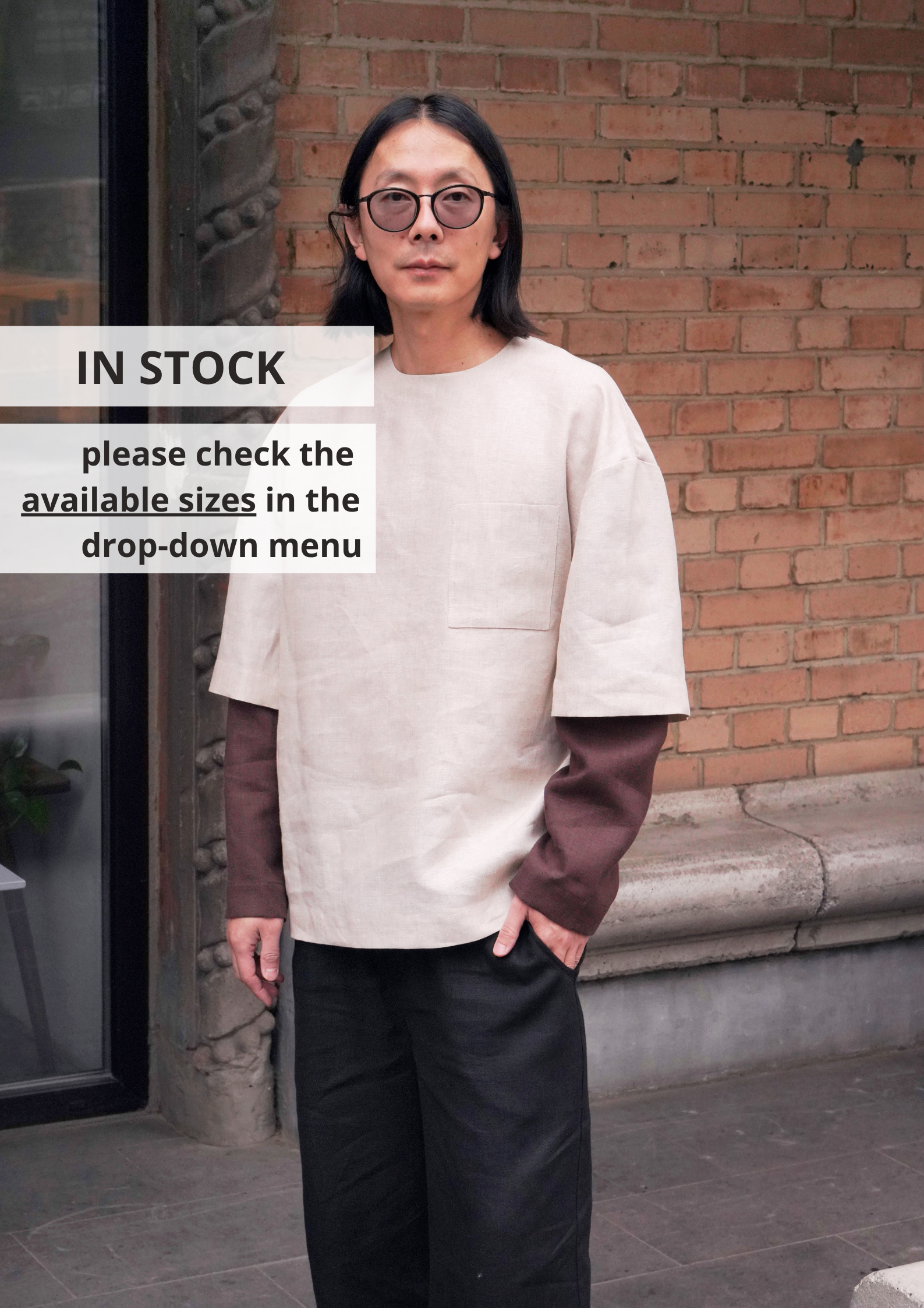 Men’s double-layer long-sleeve TAMARISK - IN STOCK