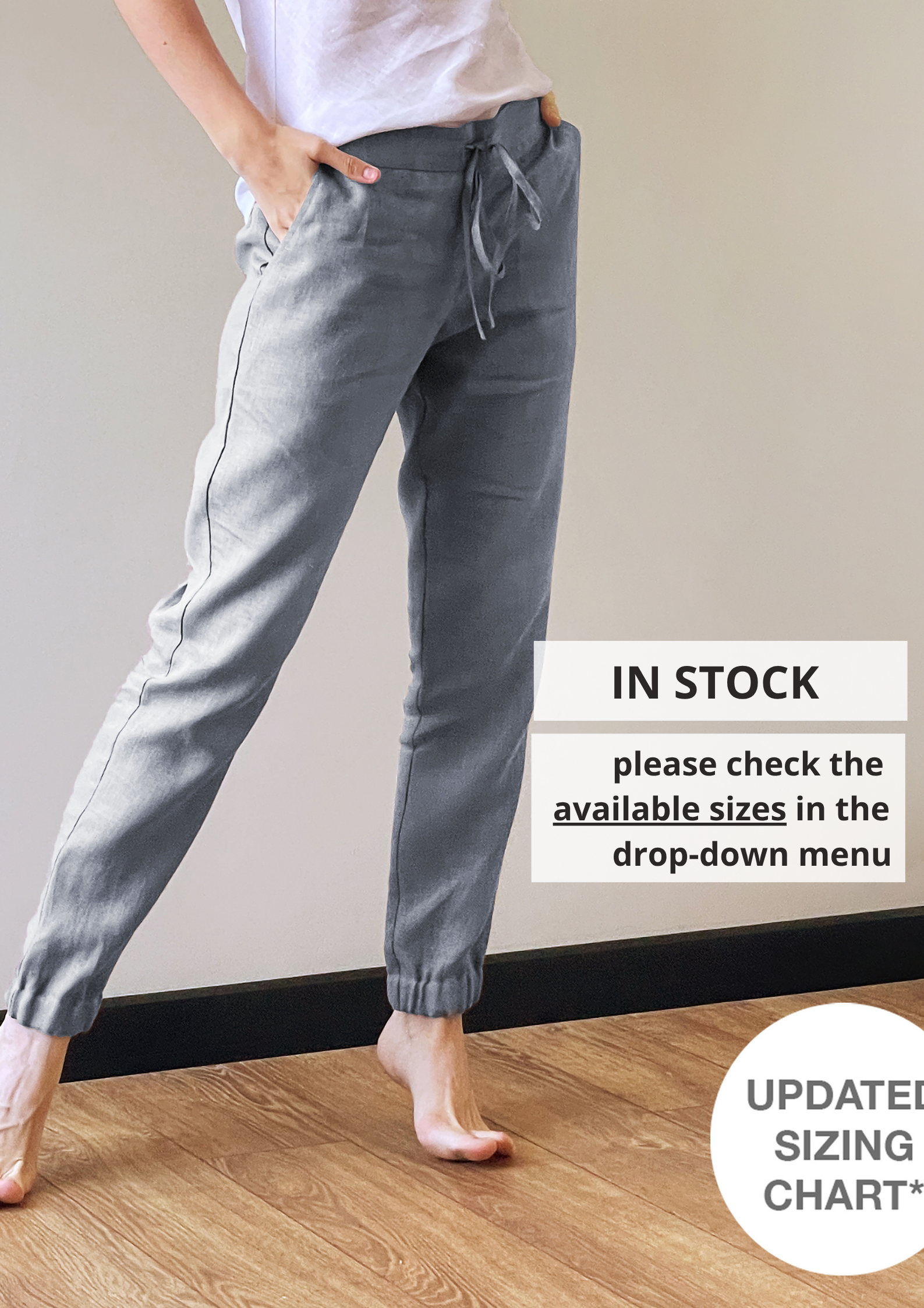 Women’s Linen Pants NARA - IN STOCK