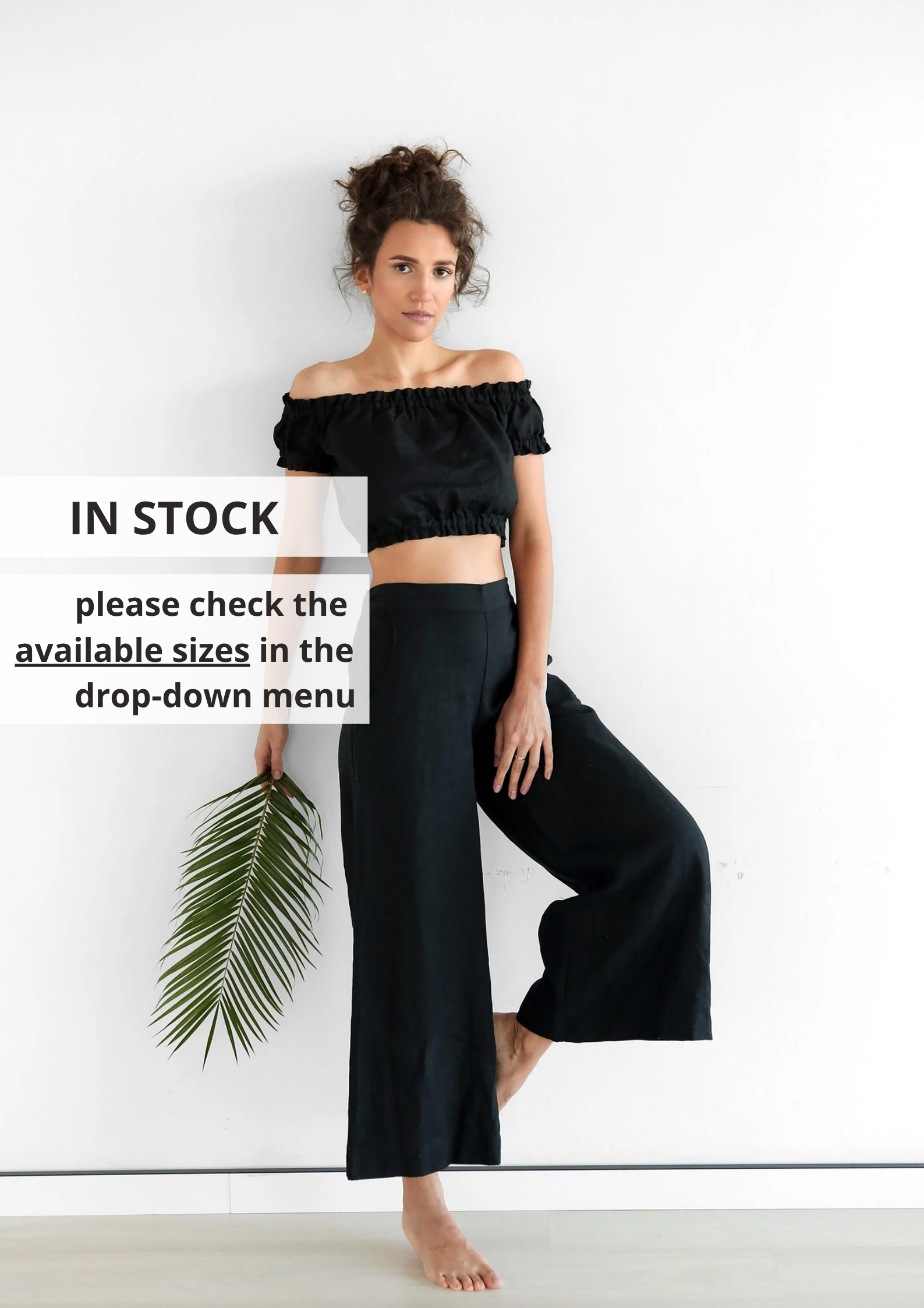 Women’s Linen Сulottes PALMA - IN STOCK