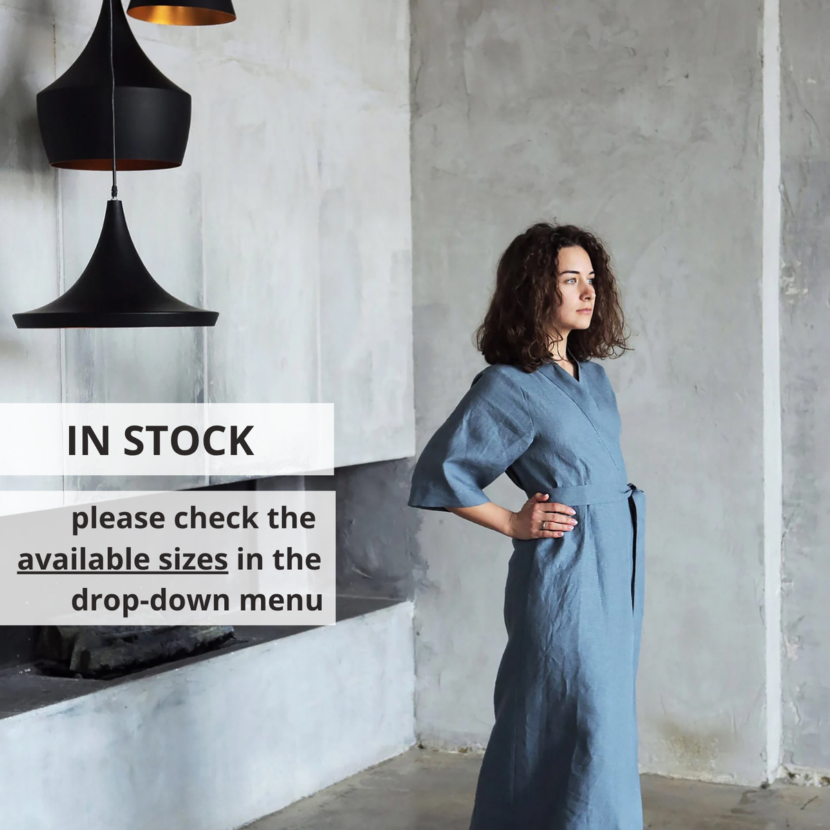 linen kimono dress pattern Willow and Stitch