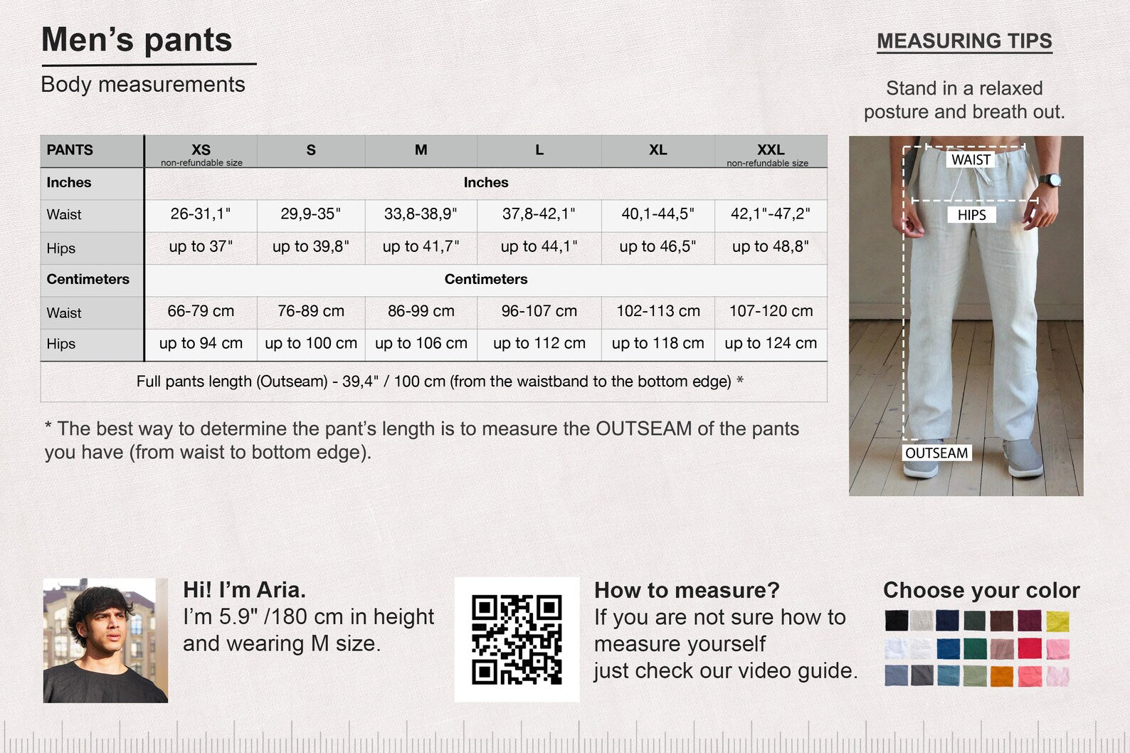 Loose Pleated Pants CEDAR in Terracota