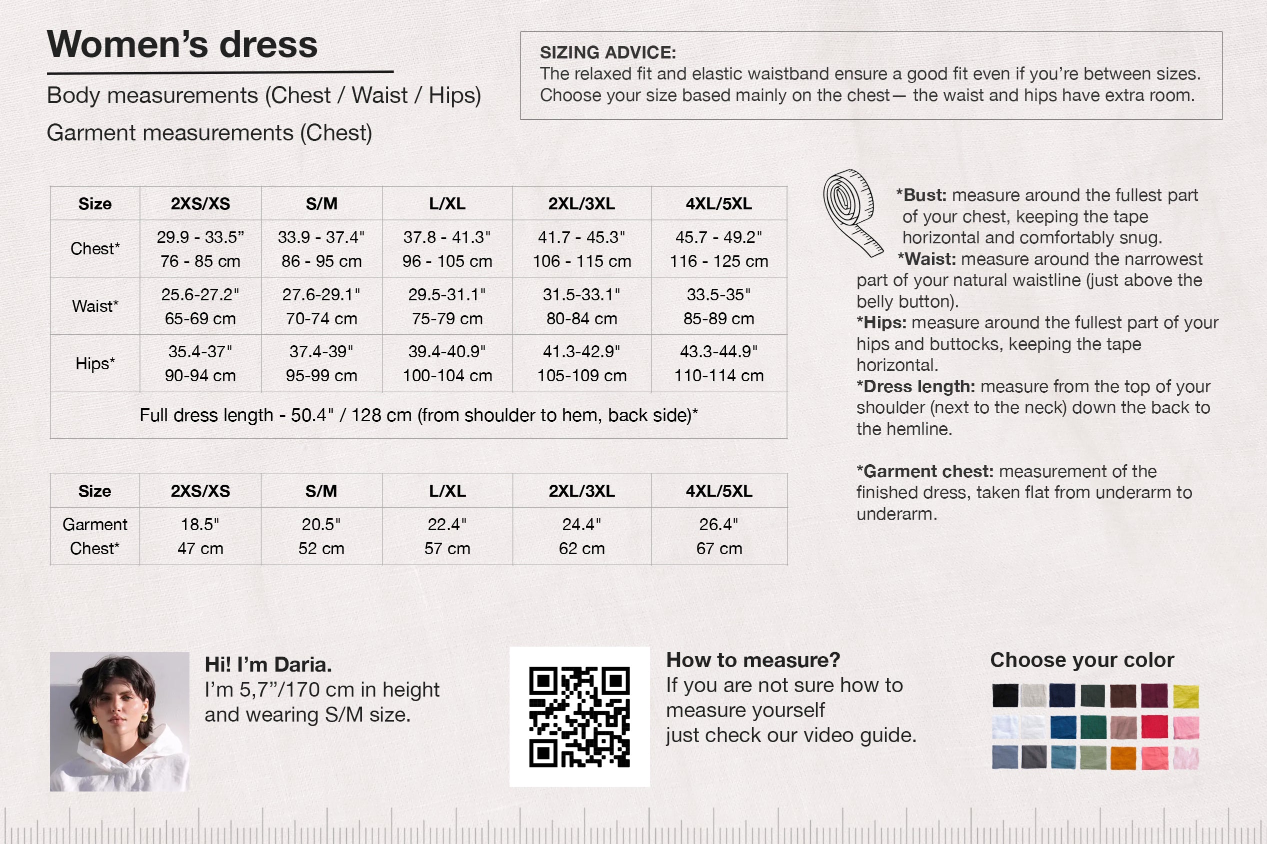 Womens Linen Sleeveless Maxi Dress ARNIA in Black