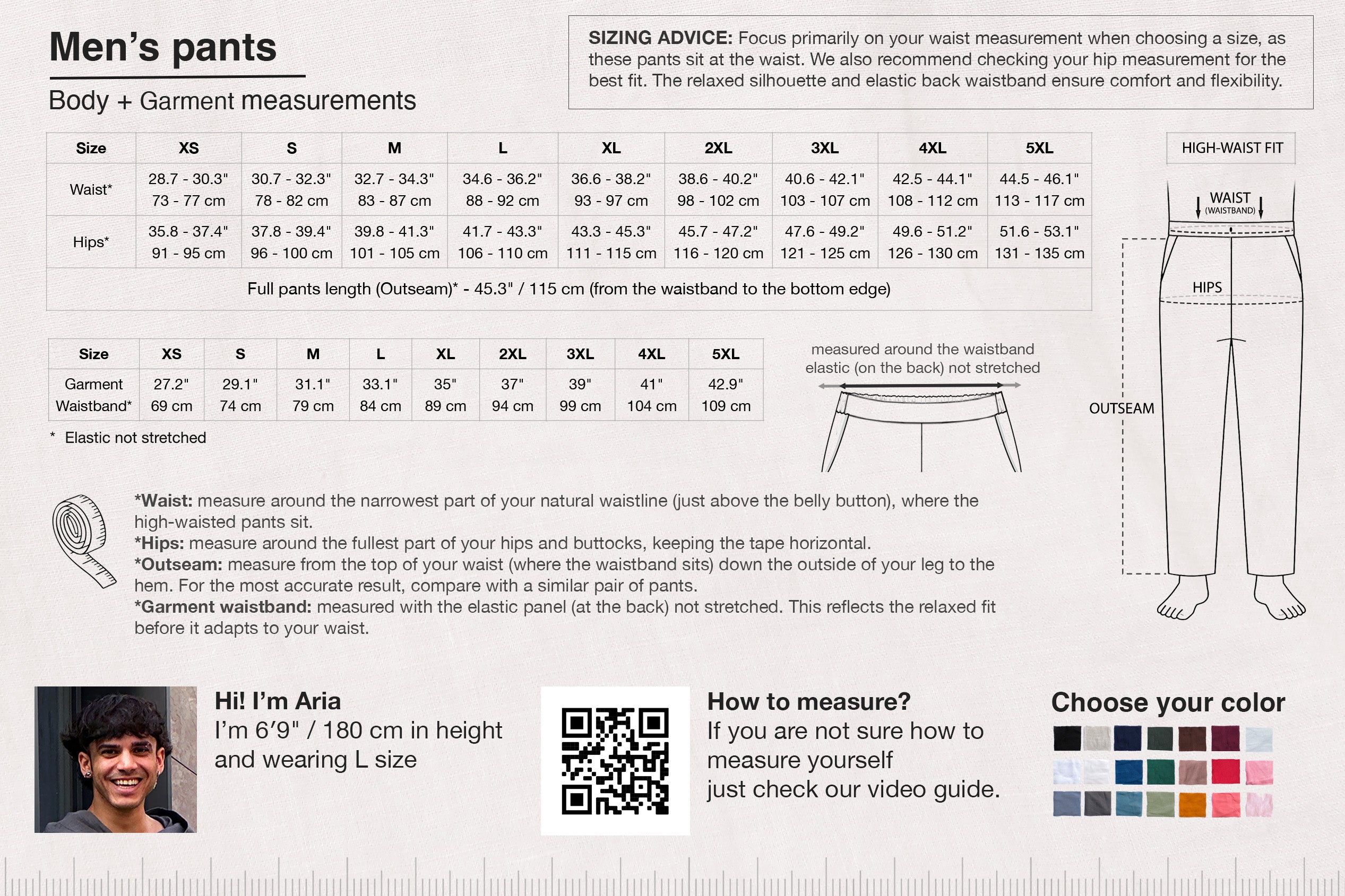 Palazzo Linen Pants ASPEN in Brown