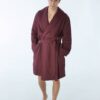 men's linen bathrobe