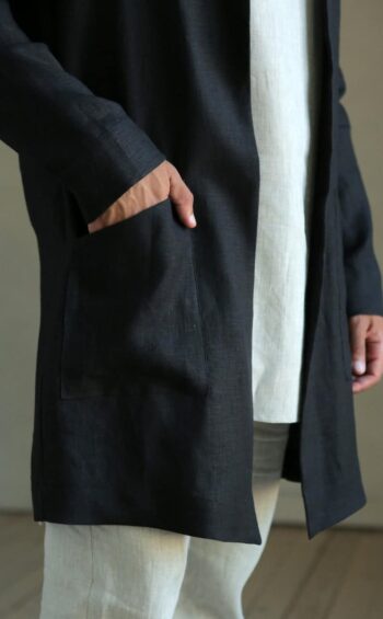 linen trench
