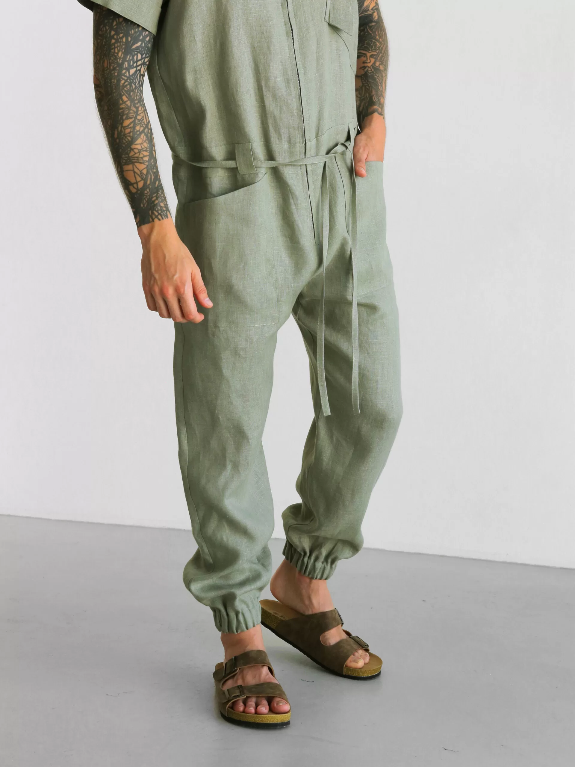 Men's Vyns Chambray Jumpsuit In | Isabel Marant IN