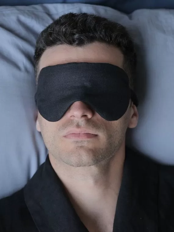 linen sleep mask