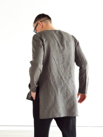 men's linen tunic