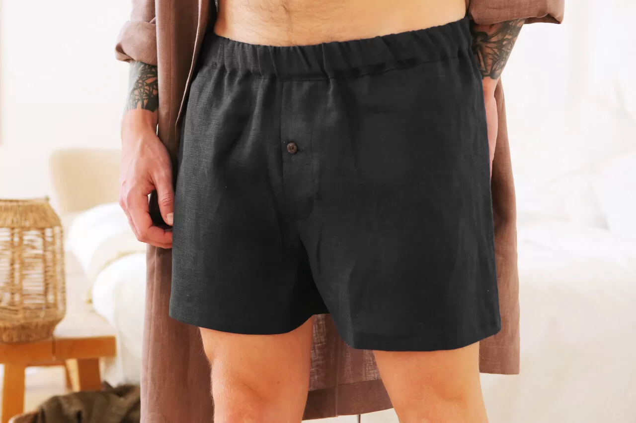 Soft linen underwear men For Comfort 