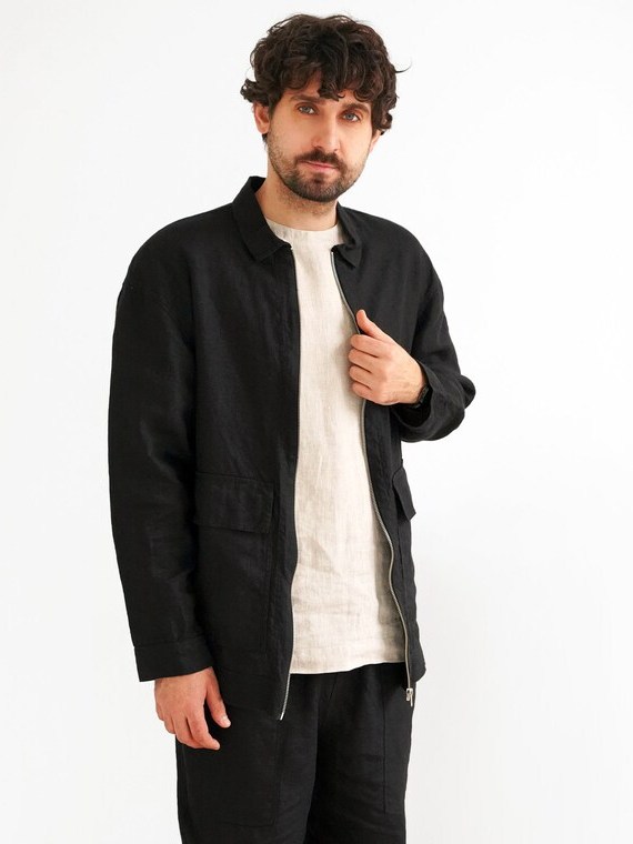 Shop - Black Ficus Linen Clothing