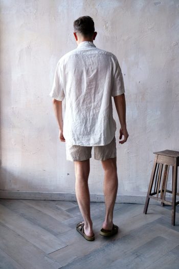 short linen shorts