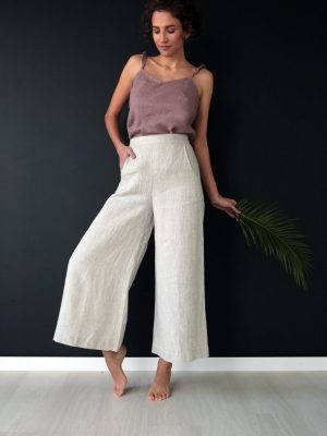 culottes linen pants