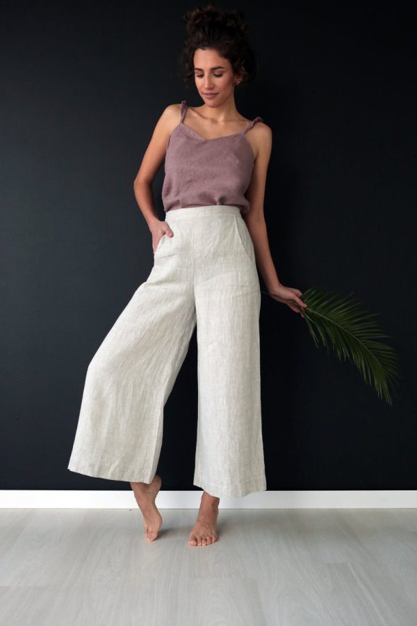 culottes linen pants