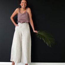 culottes linen pants