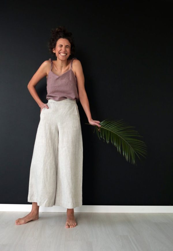 culottes linen pants