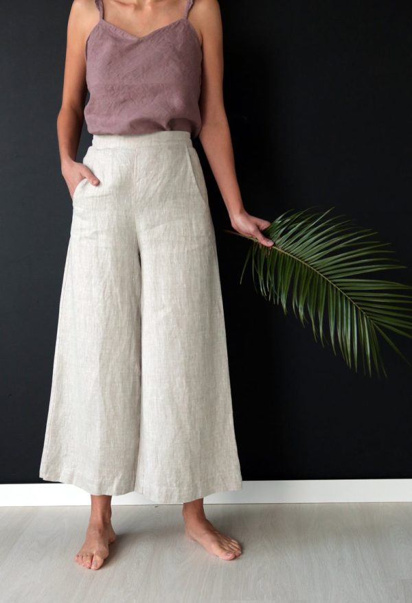 culottes linen pants