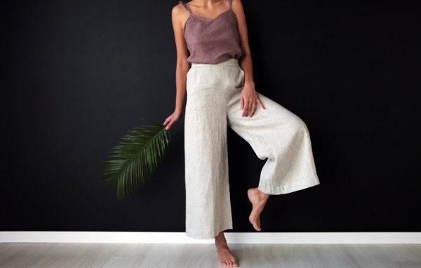 culottes linen pants
