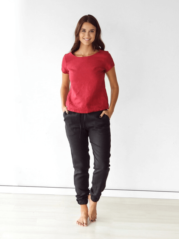 womens linen pants
