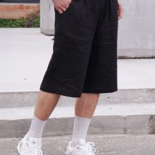Mens Loose-fit Linen Shorts